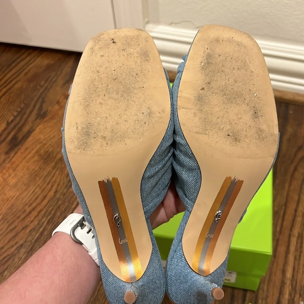 Sam Edelman Pia in Blue Denim - Picture 6 of 6